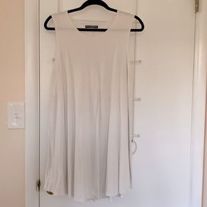 Brandy Melville Soft White Mini Dress
